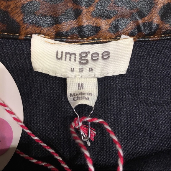 NWT Umgee Animal Leopard Print Skirt - Picture 8 of 11